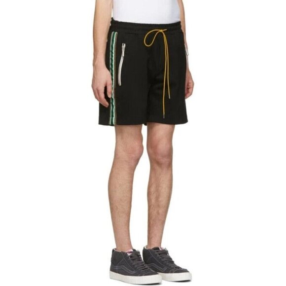 Rhude Traxedo Shorts Size S Mens Black Green NWT - Picture 12 of 15